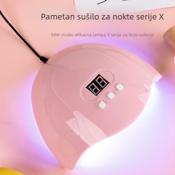 X3 USB lampu za nokte s inteligentnim senzorom, dvostruki LED izvor, 54W