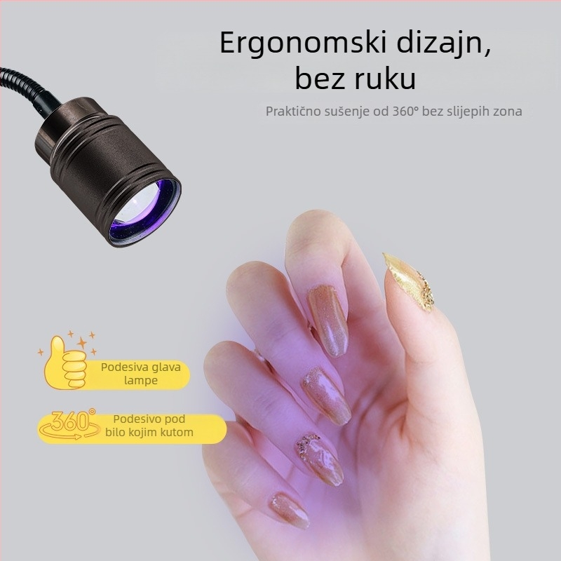 UV lampa za nokte za očvršćavanje gela s LED-om za produženje noktiju