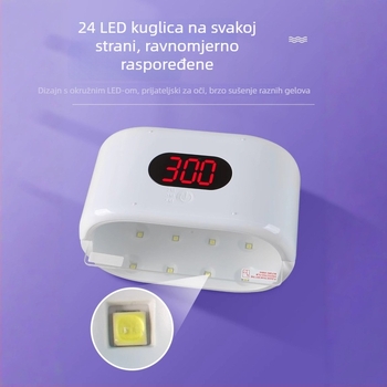 UV lampa za sušenje noktiju, model M8, za manikuru i gel