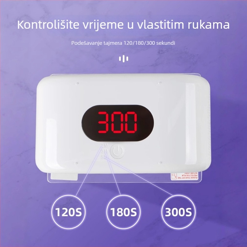 UV lampa za sušenje noktiju, model M8, za manikuru i gel
