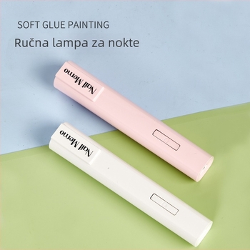 Ručna lampica za nokte u obliku štapa, prijenosna punjiva LED lampa za brzo sušenje noktiju