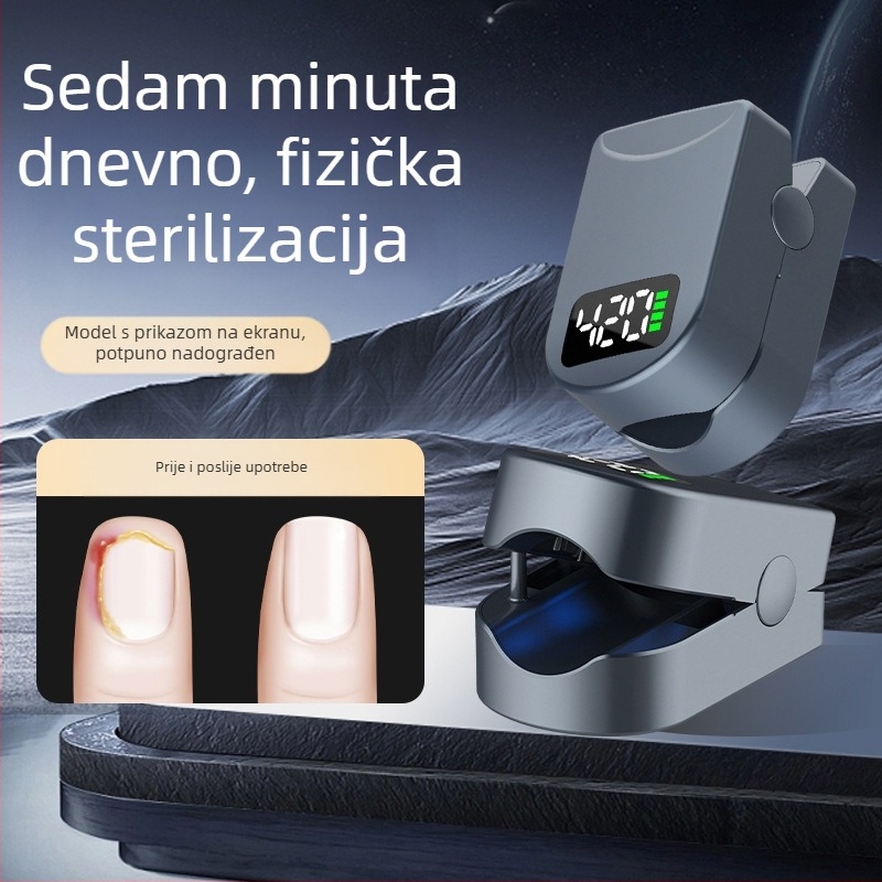 Ručna lampica za nokte protiv gljivica – čišćenje i dopunska terapija