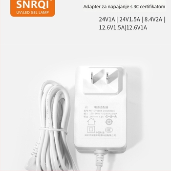 Sai'erqi fototerapijska lampa — 3C certificirani napojni kabel adapter za modele T8/L6/X7