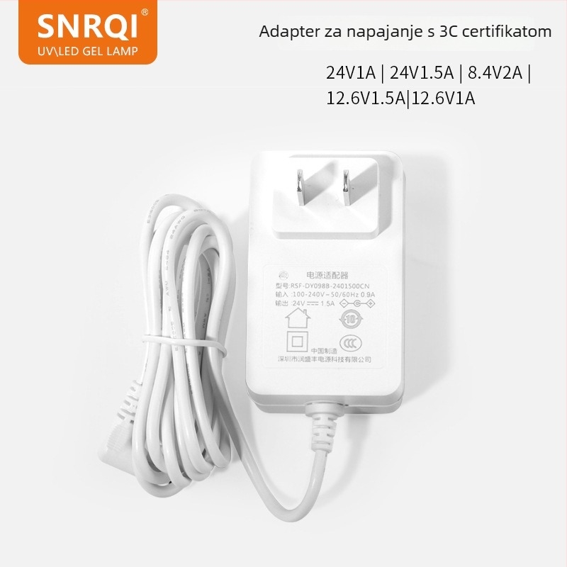 Sai'erqi fototerapijska lampa — 3C certificirani napojni kabel adapter za modele T8/L6/X7