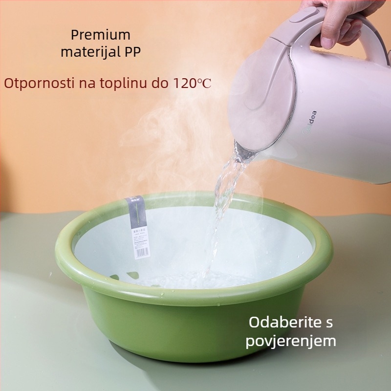 Melosen dječja umivalica — PP plastika, okrugli oblik, neto težina 250–300 g, podrijetlo Taizhou, Zhejiang, lansirano 2022