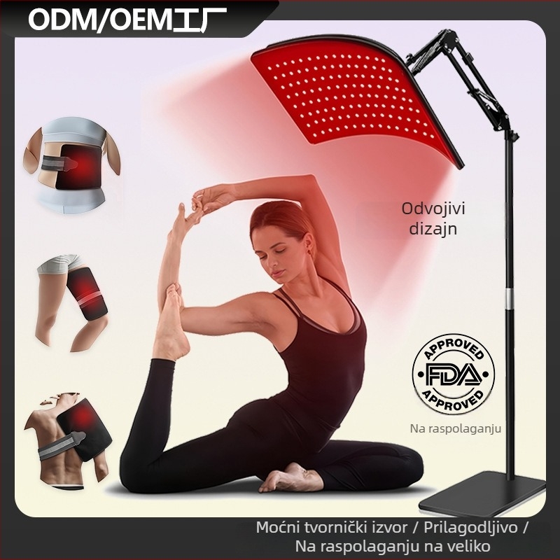 FB-087A: 2-u-1 Odvojiva 360° infracrvena lampica za terapiju svjetlom za kućnu uporabu