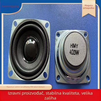 Vanjski magnetski zvučnik s papirnom membranom, balon rub, 4Ω, 3W