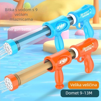 Shengming Dječji vodeni pištolj — plastično kućište; dobna skupina 7–14 godina; kategorija: vodeni kanon (Materijal: plastika; Brend: Shengming; Dobna skupina: 7–14; Kategorija: vodeni kanon)
