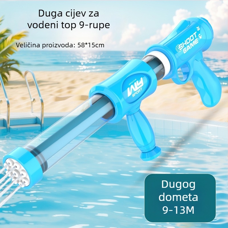 Shengming Dječji vodeni pištolj — plastično kućište; dobna skupina 7–14 godina; kategorija: vodeni kanon (Materijal: plastika; Brend: Shengming; Dobna skupina: 7–14; Kategorija: vodeni kanon)