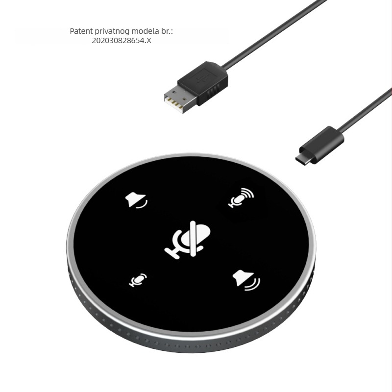 Y02 Omnidirekcijski USB konferencijski mikrofon sa zvučnikom za PC i gaming prijenosno računalo