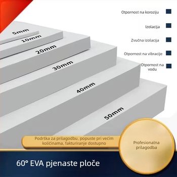 EVA pjena za cosplay rekvizite i podloge za akvarij, gustoća 70 kg/m³, bez ispisa, prilagodljiva debljina, Hao Yuxin marka