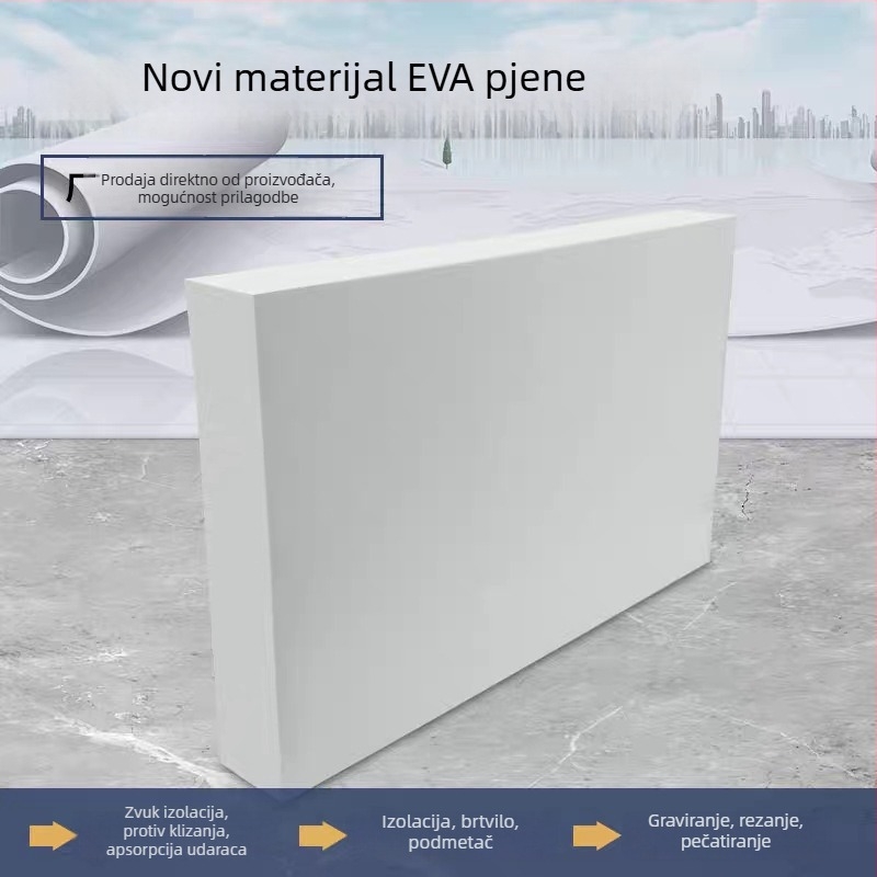 EVA pjena za cosplay rekvizite i podloge za akvarij, gustoća 70 kg/m³, bez ispisa, prilagodljiva debljina, Hao Yuxin marka
