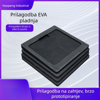 Antistatički EVA pladanj s unutarnom potporom – EVA pjena velike gustoće, pogodan za graviranje darovnih pakiranja