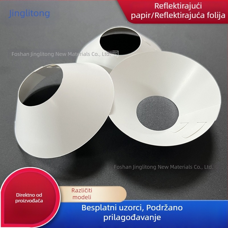 LED downlight s PET reflektirajućim papirom, reflektirajućim filmom i reflektirajućim materijalom za izvor svjetla