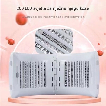 LED sklopivi spektometarski kozmetički uređaj za fotonsko pomlađivanje kože, masaža i svjetlosna terapija – prenosni, do 36V