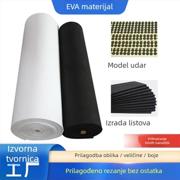EVA pjena podloga za pakiranje - visoka gustoća, otpornost na udarce i apsorpcija udara (gustoća 15-70 g/cm³)