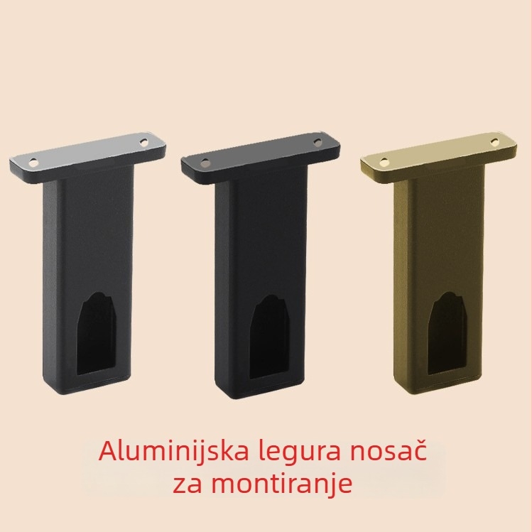 Prilagodljiva šipka za odjeću u garderobi, aluminijsko-cinkova legura, model Kdz-gy, garderoba, svijetli luksuzni stil, premaz sprejem
