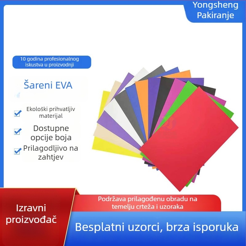 EVA pjena u roli - visoka elastičnost, EVA materijal, gustoća 38, brend Eternal, porijeklo Dongguan