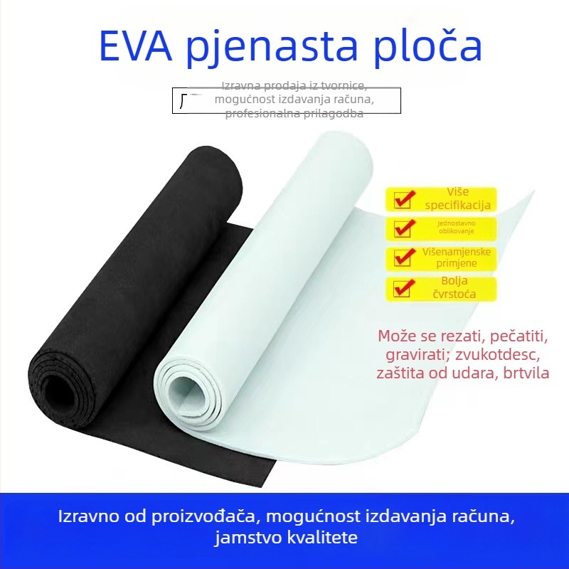 EVA pjena za unutarnju potporu pakiranja, rola linera