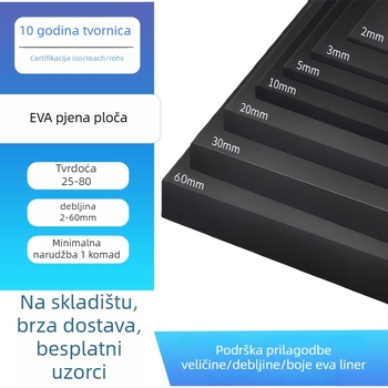 Pjena ploča EVA visoke gustoće — Antistatična, Ispisiva, Gustoća 80–130 kg/m³