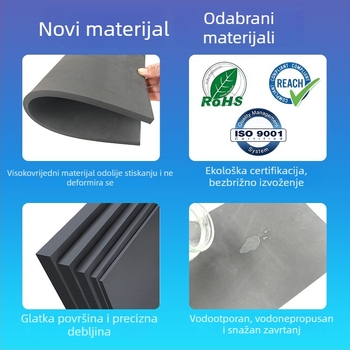 Pjena ploča EVA visoke gustoće — Antistatična, Ispisiva, Gustoća 80–130 kg/m³