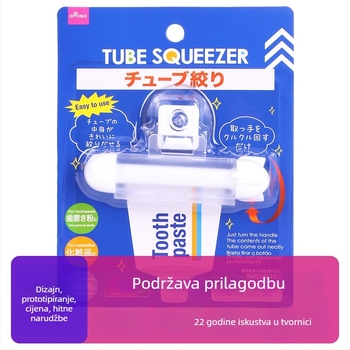Stisnivač paste za zube, zidni držač, tubasti ekstruder, Shunstada, pogodno za odrasle i djecu
