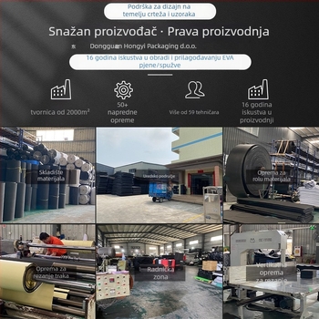 Unutarnja podstavka od spužve za pakiranje, oblikovana zaštita od pjene (Gustoća 35 kg/m3; Materijal: spužva; Značka: Hongyi)