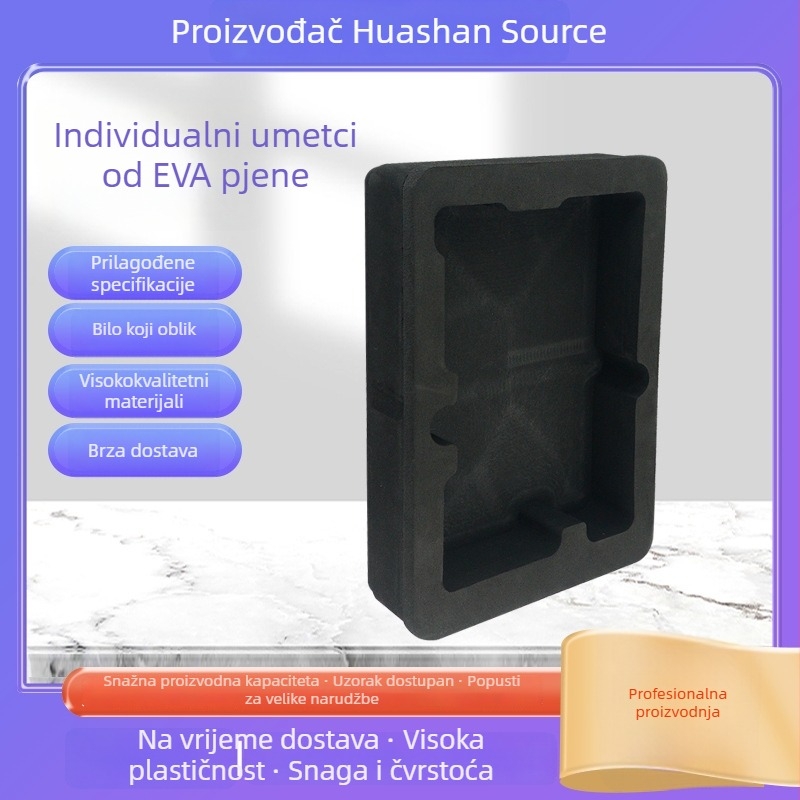 Personalizirana EVA pjena unutarnja futrola za alate, jednokatna forma, antistatika, graviranje i oblikovanje, gustoća 25–70