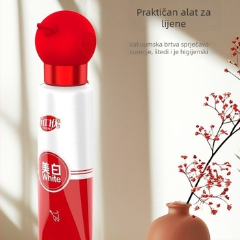 Vakuumski ispraživač zubne paste za kupaonicu, kompatibilan sa svim nastavcima paste, sredstvo za čišćenje lica, ručno odvojivo čišćenje