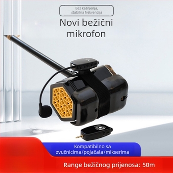 Jianshi W-06 Instrumentalni kondenzacijski mikrofon, kardioidni, 20 Hz–20 kHz, ugrađena baterija 12 sati