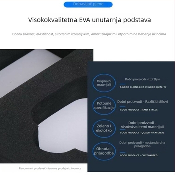 Visoko gusto EVA pjena – antistatika, vatrootporan rolni materijal s prilagođenom obradom (gustoća 86)