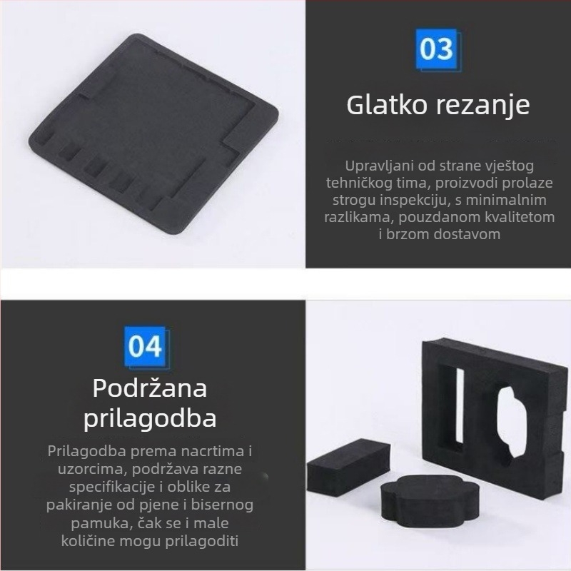 Visoko gusto EVA pjena – antistatika, vatrootporan rolni materijal s prilagođenom obradom (gustoća 86)