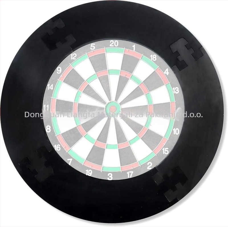 Kružni zaštitni prsten za dartboard, EVA pjena, zidni, s otiskom, gustoća 90 kg/m³; može se čuvati, sastaviti i rastaviti