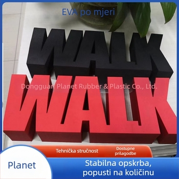 Velike EVA slova i brojevi, 3D nepravilnih oblika, magnetska stražnja strana, rezanje žicom i oblikovanje.