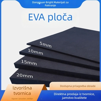 60 EVA pjena list, rolna za punjenje visokog gustoće pjene, EVA materijal, Ispis dostupan, Brend Bright Hair Packaging