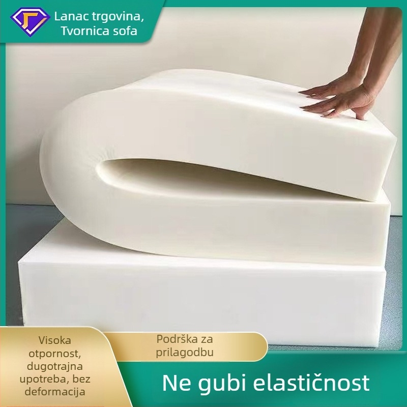 Prilagođeni jastuk za kauč s 40D visokou gustoćom pjene, debeli i čvrsti, za prozor s izbočenjem