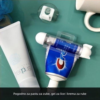 Ispisivač paste za zube na zidu, bez bušenja, japanski stil klip, za odrasle i djecu