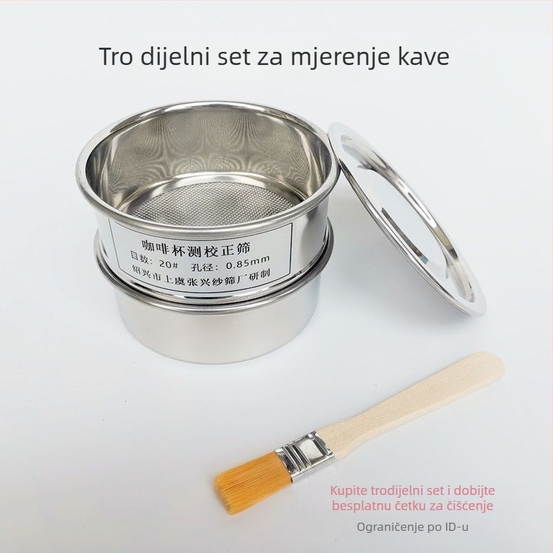 Sito za brašno br. 20, 0,85 mm otvor, nehrđajući čelik