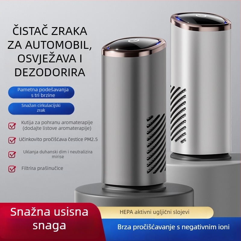 Pročišćivač zraka za auto, model EJ-JHQ05, 5W USB napajanje, 5V, ABS, za vozilo