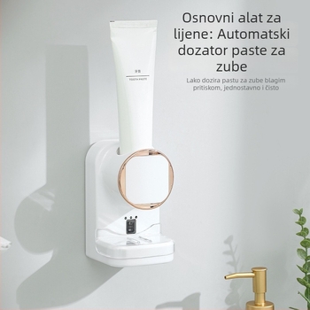 Potpuno automatski senzor za pastu za zube, zidni, bez bušenja