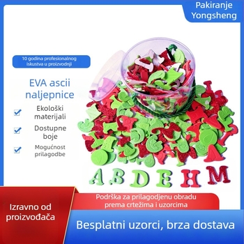 EVA magnetske riječi i brojevi za hladnjak – Yongsheng, edukativna dječja igračka s ispisom i prilagodbom