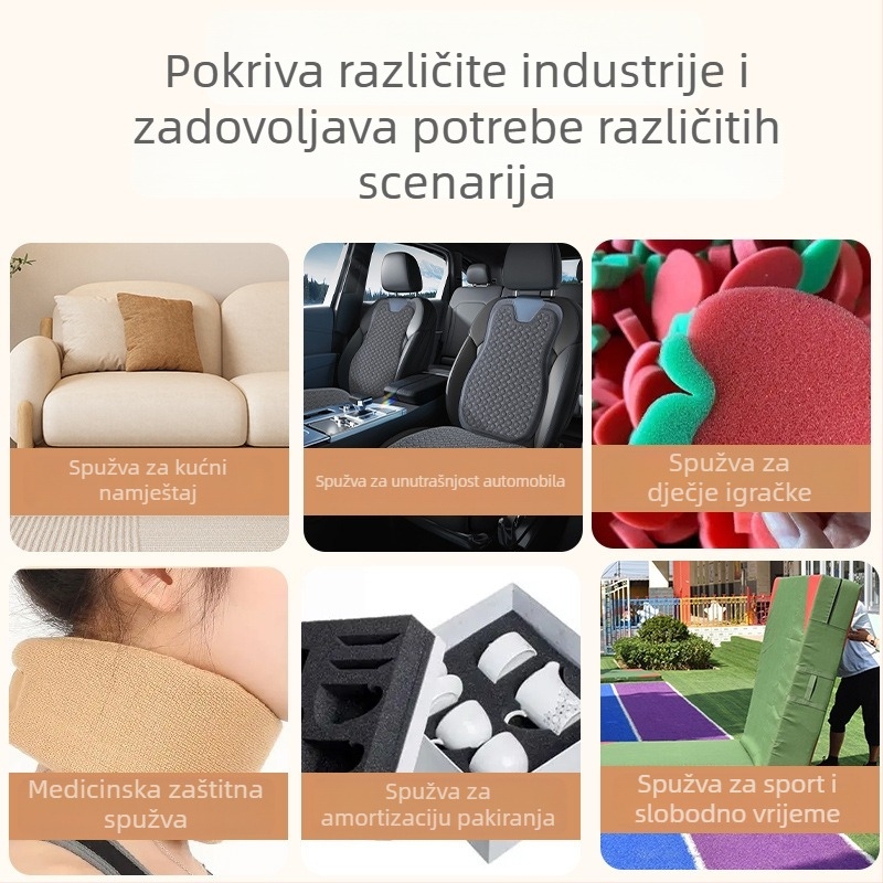 Kutija za darove s unutarnjom oblogom od poliuretanske pjene, jastučić za ublažavanje, marka Yishun, gustoća 22 kg/m³