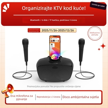 Integrirani mikrofon i zvučnik s 3.5 mm ulazom, raspon frekvencija 100 Hz-20 kHz, SNR >=85 dB, ugrađena baterija 1000-1200 mAh, snaga 10 W