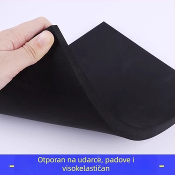 Set jastučića za pretinac baterije s bezljepljivim podloškama, amortizacijskim blokom i pjenastim bufferom; 2 kom + 1 kom; debljine 5/10/15/20 mm; rezanje za prilagodbu