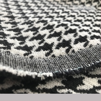 Kanapa tkanina Chenille, uzorak Houndstooth, američki stil - Anti-Pilling Thickened, Materijal: Miješani; Podrijetlo: Kina (kontinentalna); Marka: Drugo