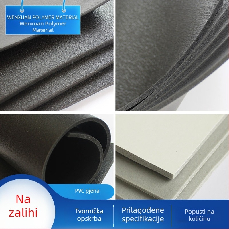PVC pjena s zatvorenim ćelijama, polimerna pjena, visokodensitetni materijal za apsorpciju udara u automobilima
