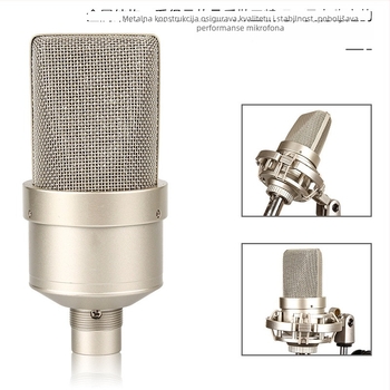 Cymic Cy-103 kondenzatorski mikrofon, velika dijafragma, žičani, superkardioidni, raspon frekvencija 30 Hz–15 kHz