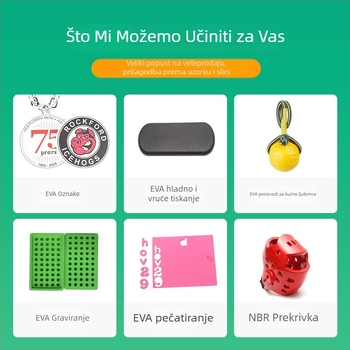 EVA špongasti štapić za kovrče, šarena, lagan i izdržljiv (Gustoća: 18 kg/m³; Materijal: spužva; Značka: Hyde)