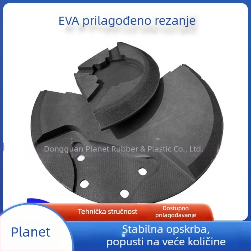 EVA integrirani oblikovani dio s žljebovima, posebnog oblika, gustoća 38, otisak, brend Planet, prilagođen