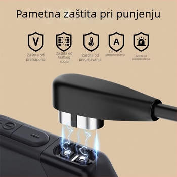 Punjački kabel Shaoyin slušalicama s koštanom vodljivošću AS800/S661, magnetsko sučelje – YX